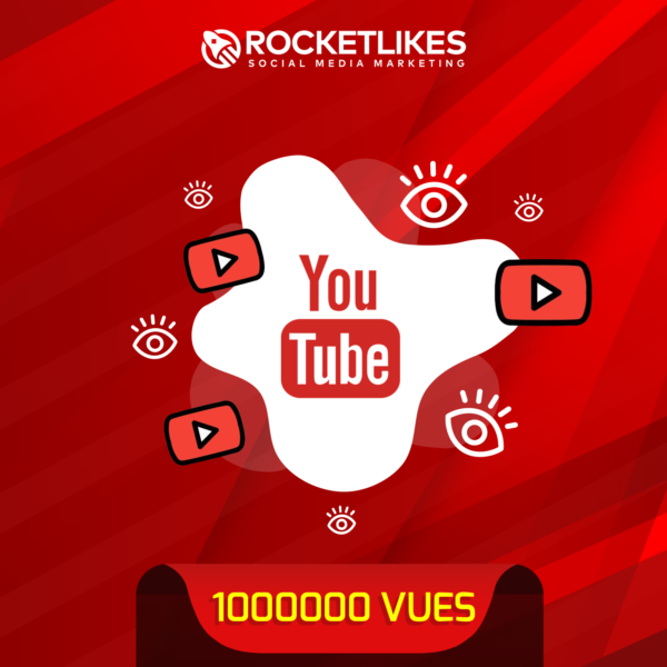 1000000 vues youtube