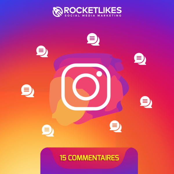 15 commentaires instagram