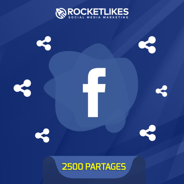 2500 partages facebook