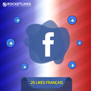 25 likes facebook francais
