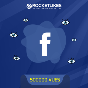 500000 vues facebook