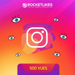500 vues instagram