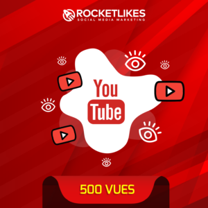 500 vues youtube